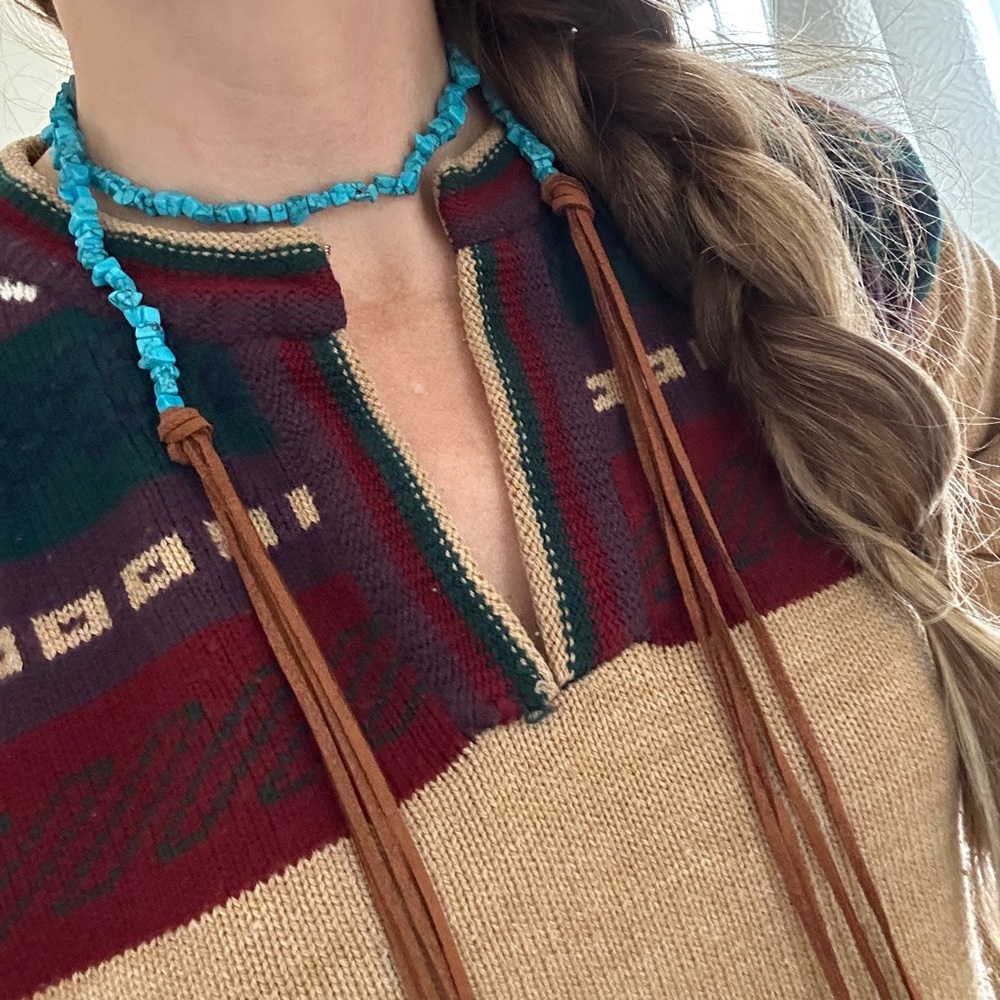 Beaded necklace or belt